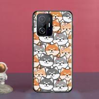 Cute Shiba Inu For POCO X5 X3 F5 Pro X4 F4 GT M5s C40 F3 Case For Xiaomi 13 Lite 12 11T 12T Pro 12X Cover POCO M5 black