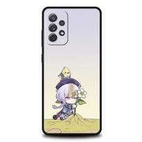 Genshin Impact klee Sayu xiao Phone Case for Samsung Galaxy A13 A51 A71 A21S A12 A11 A31 A41 A23 A53 A73 A52 A32 5G A03S Cover Samsung A13 5G white