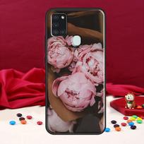 Bijūnai Graži Gėlė Dėklas Samsung Galaxy A34 A54 A14 A12 A22 A32 A52 A51 A71 A50 A53 A73 A13 Galinis Dangtelis Samsung A41