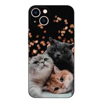 Black Tpu Case For Huawei Honor X6 X6s X7 Magic 4 Pro British shorthair cat Honor X7
