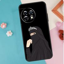 Islamic Muslim Hijabi Girls Case For OnePlus 12 11 9 10 Pro 9RT 10T 10R 12R OnePlus Nord N10 N20 CE 2 3 Lite 2T Coque OnePlus Nord N100 blue