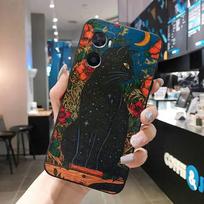Meno katės telefono dėklas skirtas OPPO Realme 10 Pro Plus GT 2 Pro X2 Pro XT C25S 8 7 6 Pro 6i GT Master C3 C21 C21Y X3 SuperZoom Realme X2 Pro gray