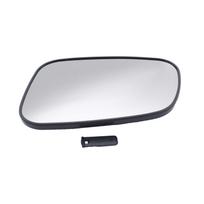 Priekinės durų sparno veidrodėlio stiklas su laikikliu Atsparus vandeniui Anti-Glare Galinio vaizdo veidrodėlio lęšis Discovery 2 CRD100640 CRD100650 left