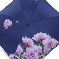 Literary Wind Daugiaspalvis saulėtas skėtis juodas klijų kremas nuo saulės anti-ultravioletinis skėtis nuo saulės 27cm blue