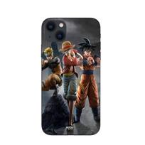 Maniacase dėklas iPhone 15 Goku naruto Luffy vienetinis Dragon Ball z 3D Anime manga