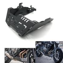Motociklo nerūdijančio plieno slydimo plokštės variklio apsaugos važiuoklės apsaugos dangtelis, skirtas Yamaha MT07 XSR700