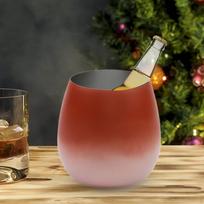 Ice Bucket Beverage Chilling Containers 5L Beer Chiller Wine for Gradient Red