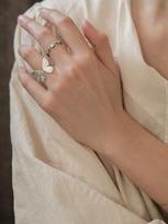 S925 Sterling Silver Natural Smart Butterfly Ring Female Simple and Compact Mori Style Ring Opening All-Match Jewelry sidabras