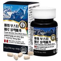 Bontvi Power Booster Peru Black Maca argininas, 90 tablečių, 1 vnt., Korėjos sveikas maistas