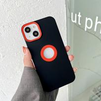 dėklas telefonui iPhone 13 12 11 14 15 Pro Max mini dėklas iPhone x xr xs se Max 6 7 8 Plus Patvarus ir atsparus kritimui iPhone 6/7/8 raudona/juoda