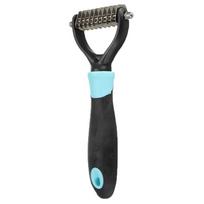 New Pet Hair Tool Long Short Trimmer Grooming Brush Professional Comb For Hairy Dogs Cats mėlyna