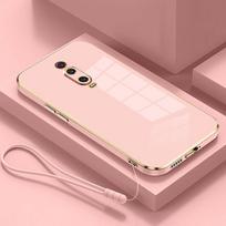 For Xiaomi Mi 9T Pro Case Mi 9T Phone Case SLuxury Plating Girly Soft Silicone Funda Coque Cover Redmi K20 Pro Cases k20 Carcasa Xiaomi Mi 9T&Case & Strap