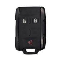 3/4/5/6 Buttons Remote Car Key Shell Case for Chevrolet Silverado 1500 2500 3500 2014 2015 2016 2017 2018 for GMC 2014-2018 3 Buttons juoda