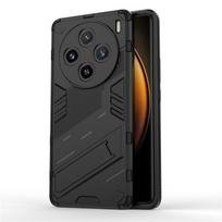 For Vivo X100 Pro Case For Vivo X100 Pro Cover 6.78 inch Punk armor Shockproof Hard Rubber Bracket Bumper For Vivo X100 Pro For Vivo X100 Pro gray