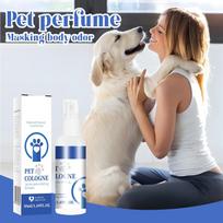 Šunų ir kačių purškiklis, kondicionuojantis ir kvapą neutralizuojantis, šunų ir kačių kvapą šalinantis kvepalai, medienos kvapas, visų tipų kailiui, 50 ml/1,69 OZ One Size balta
