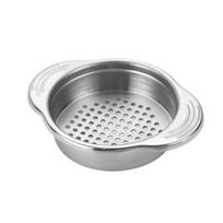 Can Strainer Anti-skid Design Anti-rust Uniform Perforation Easy to Clean with Ear Drain Fine Aperture Stainless Steel Can Filter Home Supply