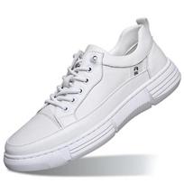 Prabangaus prekės ženklo vyriški batai natūrali oda Italijos laisvalaikio batai White Elegante su raišteliais riedlentės batai Tenis Masculino vaikščiojimui 44 black