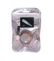 1 dėžutė Nauja tvirta galvanizavimo lazeriu nagų pudra Magic Mirror Holografinis nagų dailės nagų blizgesys pigmento dulkių manikiūro dekoravimas gray
