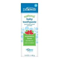 Dr.Brown's Toothpaste Fresa Flavour 40g white