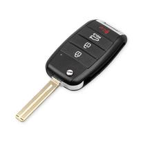4 mygtukų atlenkiamas sulankstomas nuotolinio rakto korpusas, pakabukas, rakto apvalkalas KIA K3 Sorento Carens K5 K2 Cerato Forte 4 Buttons TOY40