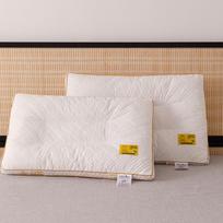 Naujas pagalvės užpildas sojų baltymų pluoštas trimatis pagalvės vienos kaklo pagalvės užpildas skalbiamas mašinoje 48 * 74 1 pack beige