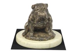 Bulldog III - šuns figūrėlė, šuns silueto figūrėlė, trofėjus Art-Dog šunų parodoje ruda