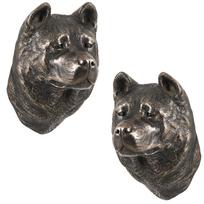 Akita, Akita Inu - Dog statue, hanging bust, unique decoration for dog lover by Art-Dog brand ruda