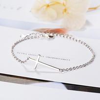 Madinga kryžiaus žavesio apyrankė moterims Apyrankė & Bangles Papuošalai Gimtadienio šventė Pulseras Mujer Sl349 beige