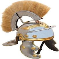 Roman Centurion Helmet Wearable Warrior Spartan Helmets Medieval Costume PREMIUM gray