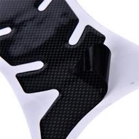 Carbon Fiber Tank Pad Tankpad Protector Lipdukas Motociklui Universalus Fishbone