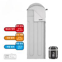 Camping Sleeping Bag Ultralight Outdoor 3 Season Sleeping Bag Portable Splicable Sleeping Bag Camping Gear Essentials white
