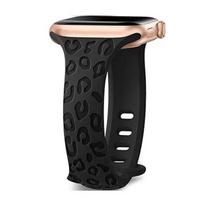 Slim Strap For Apple Watch Band 46mm 40mm 41mm 42mm 38mm 49mm 44mm 45mm Engraved Silicone bracelet Correa Series 10 9 8 7 6 9 5 4 3 SE Ultra For 38mm 40mm 41mm dramblio kaulas