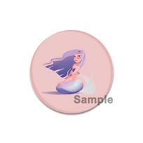 32/44/58mm Funny Animals Such As Cats and Dogs Badge Hell Clown Frog Pins Cartoon Pattern Brooch Clothing Bag Cap Decors Jewelry 32mm white