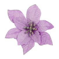Blizgučiai Kalėdų gėlė Dirbtinės gėlės Linksmų Kalėdų papuošimai Namų Kalėdų eglutės papuošalai 12vnt One Size violetinė