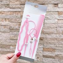 Popular 1 Set Ponytail Creator Plastic Loop Styling Tools Black Pony Topsy Tail Clip Hair Braid Maker Styling Tool Fashion rožinė
