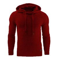 Warm Men's Solid Color Casual Hoodie Oversize Sweatshirt Sweatshirt with Zipper Paired Hoodies and Hoodies Women Man Sweatshirts XS raudona