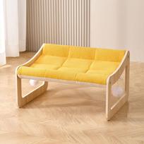 Katės braižymo lenta Lova Kėdės pagalvėlė Poilsio vieta Gyvūnų reikmenys Katės hamakas Soft Cushion yellow
