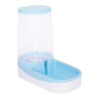 3.8L Pet Feeder Automatic Dispenser Large Dog Food/Water Base Dog Capacity Non-slip Food Feeder for Small Pets mėlyna