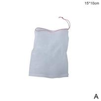 1PC Convenient Pouch Storage Sacks Bags Reusable Mesh Bag Drawstring Portable Insect Control 15cmx10cm