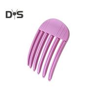 Invisible Hair Clip Comb Plastic Natural Volume Fluffy Styling Hair Root Lifting Šukos Karščiui atsparus plaukų formuotojas L violetinė