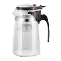 Elegantiškas stiklinis arbatos sietelių rinkinys laisviems arbatos lapeliams, dovanų entuziastams 500ML white