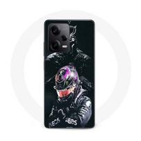 Case - Maniacase - Xiaomi Redmi Note 12 Pro 5G - Black - Lewis Hamilton Black Panther - Soft juoda