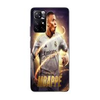 Coque Maniacase pour Xiaomi Redmi Note 11S 5G Kylian Mbappe Real Madrid Wallpaper juoda