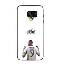 Coque Maniacase pour Samsung Galaxy S7 edge Kylian Mbappe Real Madrid 9 Hola