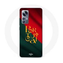 Case - Maniacase - Xiaomi 12 5G - Portugal Flag - Daily Protection - Soft juoda