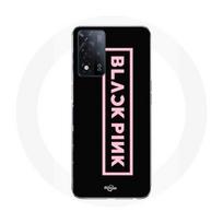 Coque Maniacase pour Oppo A93s 5G Blackpink VIP Tickets Blackpink logo Front noir juoda