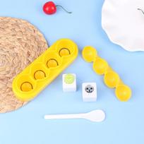 1 rinkinys mažas rutuliukas ryžių forma vaikams „pasidaryk pats“ animacinis sushi ryžių rutuliukų formavimo įrankis pietų virtuvės reikmenys kepimo tėvų ir vaikų įrankiai
