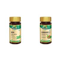Zandu Neem Capsules Boosts Liver Health, Zandu Ashwagandha Capsules, With Goodness of Natural Extracts of Ashwagandha