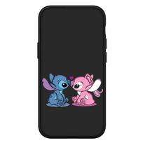 skirtas iPhone 16 15 Xiaomi Redmi Note 13 12 11 Pro Max X 9 14 XR Samsung Galaxy A16 S24 S23 Plus Huawei OPPO Black Blue Lilo Stitch Comics telefono dėklas for Samsung Galaxy S7 Edge rausvai ruda