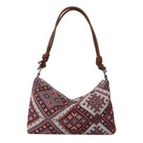 Vintage Plaid Women Crossbody Bags Lazy Style Trendy Female Beach Holiday Handbags Fashion Versatile Shoulder Bags